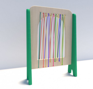 Дидактическая панель с цветными шнурочками - fgospostavki.ru - Казань