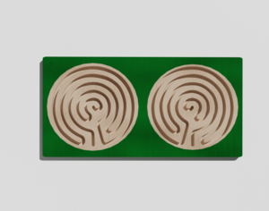 Межполушарная доска №10 зеленая - fgospostavki.ru - Казань