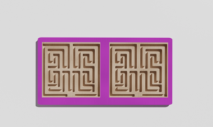 Межполушарная доска №13 фиолетовая - fgospostavki.ru - Казань