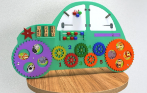 Бизипанель «Машинка» - fgospostavki.ru - Казань