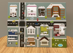 Настенная панель «Городские улицы» - fgospostavki.ru - Казань