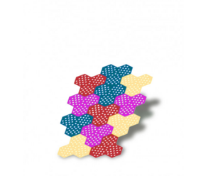 Настенная панель сборная (12 шт) - fgospostavki.ru - Казань