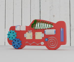 Бизиборд «Машинка» - fgospostavki.ru - Казань