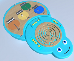 Настенный игровой элемент «Гусеница» - fgospostavki.ru - Казань