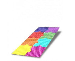 Настенная панель «Разноцветные пазлы» - fgospostavki.ru - Казань