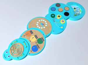 Развивающая панель «Гусеница» - fgospostavki.ru - Казань