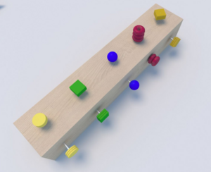 Развивающая панель «Винтовые цветочки » - fgospostavki.ru - Казань