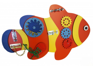 Бизиборд «Оранжевая рыбка» - fgospostavki.ru - Казань