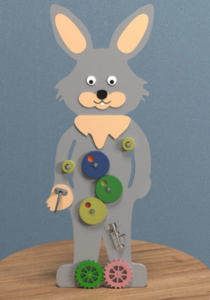 Бизиборд «Пасхальный кролик» - fgospostavki.ru - Казань