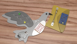 Бизиборд «Почтовый голубь» - fgospostavki.ru - Казань