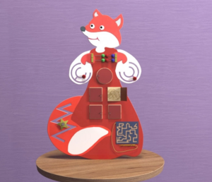 Бизиборд «Лисичка-сестричка» - fgospostavki.ru - Казань