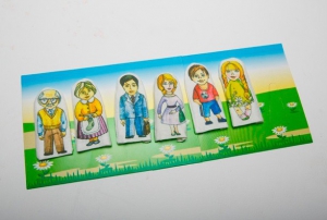 Набор пальчиковых кукол "Семья" - fgospostavki.ru - Казань