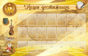 Стенд "Наши достижения" Вариант 5 - fgospostavki.ru - Казань