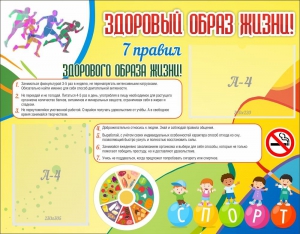 Стенд "Здоровый образ жизни" - fgospostavki.ru - Казань