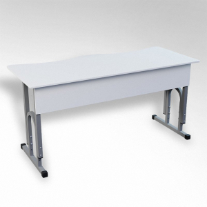 Стол 'Архимед ТР' 2-х местный регулируемый с эргономичной столешницей - fgospostavki.ru - Казань