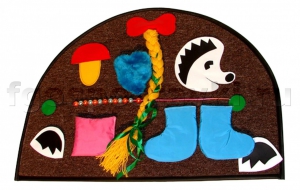 Тактильное панно "Ежик" - fgospostavki.ru - Казань