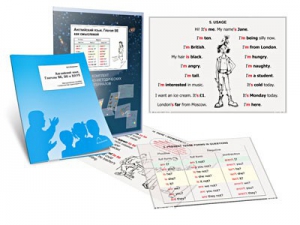 Комплект кодотранспарантов "Глагол BE как смысловой" - fgospostavki.ru - Казань