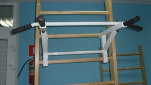 Тренажер турник-брусья навесной на шведскую стенку 1000х600х300 мм - fgospostavki.ru - Казань