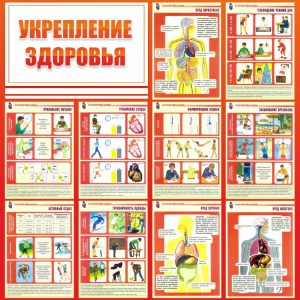 Стенд "Укрепление здоровья" - fgospostavki.ru - Казань