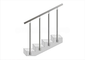 Перила для входной группы - fgospostavki.ru - Казань