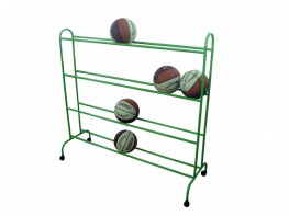 Стеллаж для хранения мячей на колесах - fgospostavki.ru - Казань