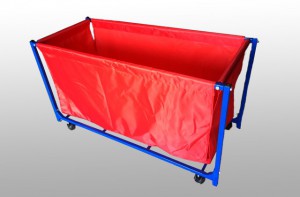 Контейнер для мячей на колесиках (разборный без крышки) - fgospostavki.ru - Казань