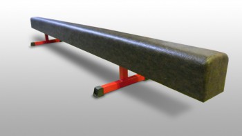 Бревно гимнастическое напольное, мягкое на металлических опорах (3м) - fgospostavki.ru - Казань