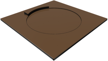 Обруч с сегментом для толкания ядра - fgospostavki.ru - Казань