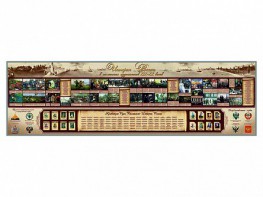 Настенное полотно "История России" (10000 х 3000 мм) - fgospostavki.ru - Казань