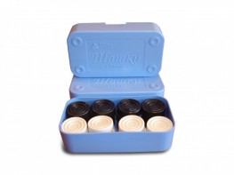 Шашки в цветном футляре (без доски) - fgospostavki.ru - Казань