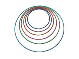 Обруч гимнастический стальной утяжеленный (1000 мм)  - fgospostavki.ru - Казань