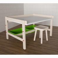 Стол растущий на регулируемых ножках «Снежок №1» - fgospostavki.ru - Казань