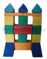 Мягкий модуль-конструктор "Башня" (17 элементов) - fgospostavki.ru - Казань