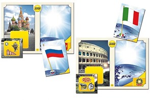 Настольно-печатная игра "Флаги стран мира 1. Европа" - fgospostavki.ru - Казань