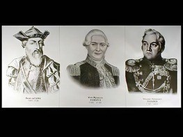 Портреты путешественников (25 штук, формат А3) - fgospostavki.ru - Казань