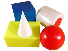 Набор геометрических тел демонстрационный - fgospostavki.ru - Казань