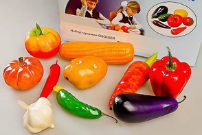 Набор муляжей овощей - fgospostavki.ru - Казань