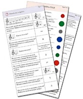 Комплект карточек (10) "Обучающий калейдоскоп. Музыкальные термины" - fgospostavki.ru - Казань