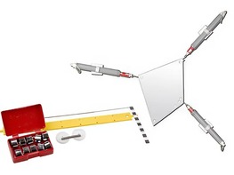 Набор для демонстраций по физике "Статика" (с магнитными держателями) - fgospostavki.ru - Казань