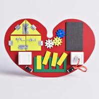 Бизиборд «Любящее сердце» - fgospostavki.ru - Казань