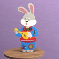 Бизиборд «Зайчик-побегайчик» - fgospostavki.ru - Казань