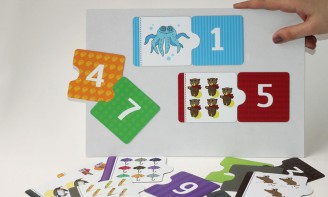 Набор магнитных карточек "Состав числа от 1 до 10" - fgospostavki.ru - Казань