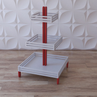 Стеллаж демонстрационный "Эйфелева башня" - fgospostavki.ru - Казань