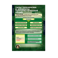 Комплект таблиц. ОБЖ. Терроризм. - fgospostavki.ru - Казань