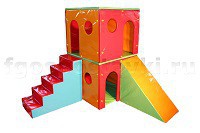 Домик игровой двухэтажный (комплект) - fgospostavki.ru - Казань