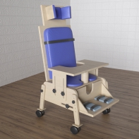 Стул для ребенка с ОВЗ «Новые горизонты» №3 со столешницей фиолетовый - fgospostavki.ru - Казань