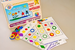 Игровой набор Фребеля "Цвет и форма" (серия "Эксперимент") - fgospostavki.ru - Казань