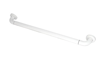 Поручень прямой с антибактериальным покрытием (белый) - fgospostavki.ru - Казань