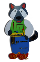 Бизиборд «Волчок-серый бочок» - fgospostavki.ru - Казань