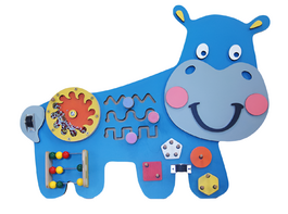 Бизиборд «Добрый бегемот» - fgospostavki.ru - Казань